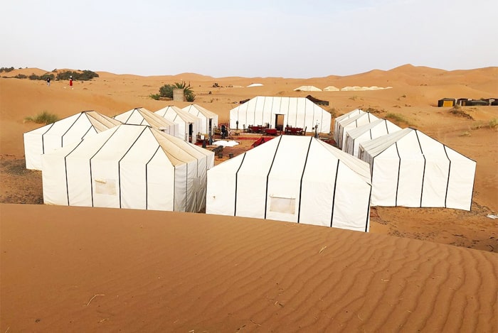 Luxury desert camp