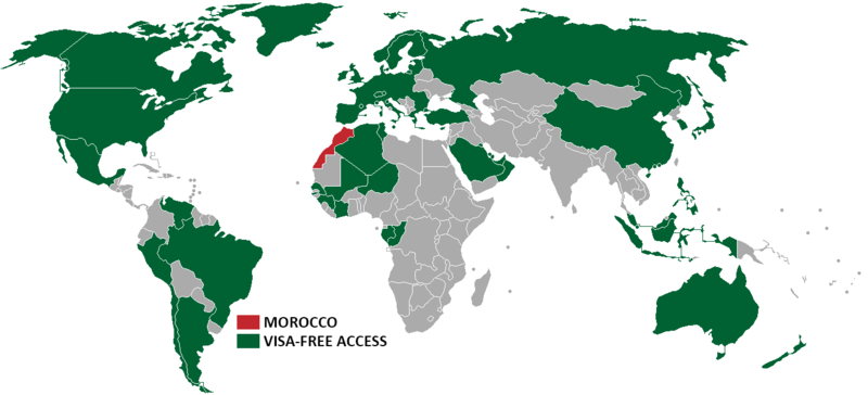 Visa requirements Morocco