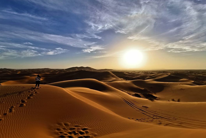 merzoua sunrise camel trekking