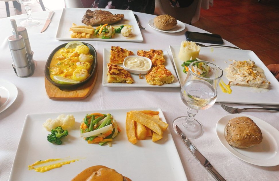 Food at Le Tapis Rouge Restaurant