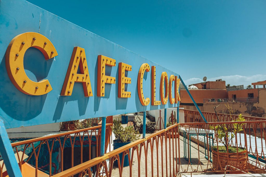 cafe clock marrakech 1