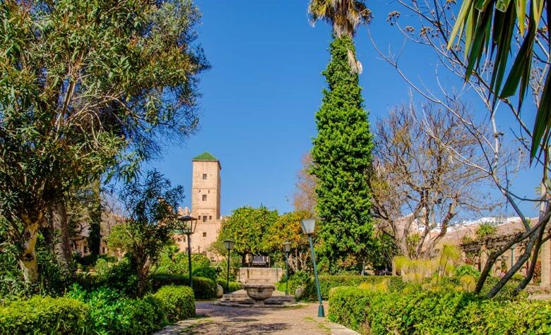 Andalusian Gardens Rabat Morocco
