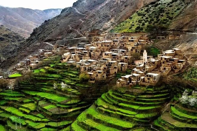 Day Trips to Atlas Mountains and Three Valleys Waterfalls