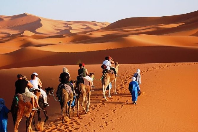 Desert Tour From Marrakech To Merzouga Dunes