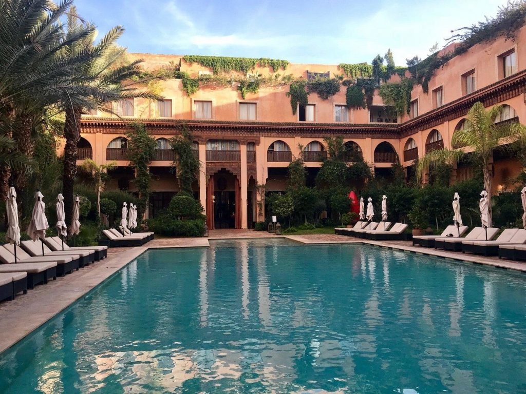 hotéis de luxo em marrakech