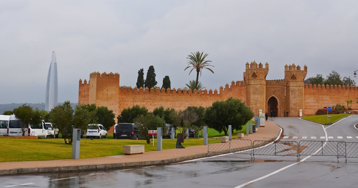 bab chellah of rabat
