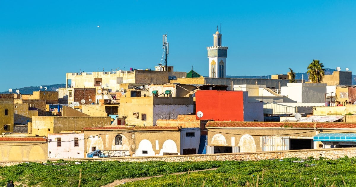 view of meknes morocco